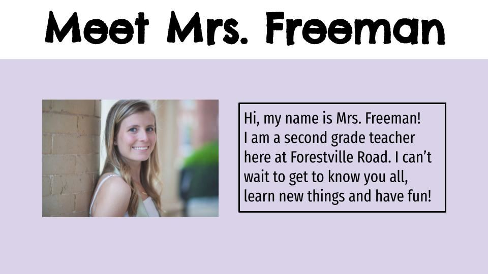 Mrs. Freeman